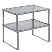 SONGMICS Spice Rack, Cabinet Shelf Organizers, Shelf Organizer, Countertop Shelf