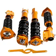 [MaXpeedingrods] Compatible for Mitsubishi Lancer EVO 7 8 9 Adjustable Damper Racing Coilover Strut Shock Kits