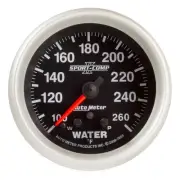 AutoMeter 7655 Sport-Comp II Digi. StepperMotor Water Temp Gauge