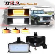 Clear Switchback LED Signal Blinker Corner Lights For Chevrolet GMC Pickup Truck (for: Chevrolet)