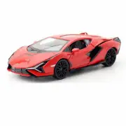 1:32 Scale Lamborghini Sian FKP 37 Model Car Diecast Toy Car Kid Toy Gift Red