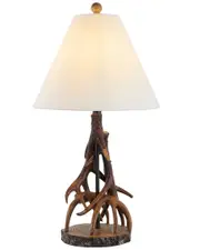 JONATHAN Y Cabell 26in Rustic LED Table Lamp