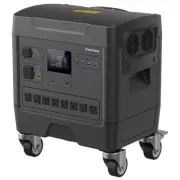 iForWay 3600W Battery Outdoor Camping Power Station Portable Generator Black