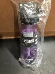 CAMELBAK CHUTE MAG WATER BOTTLE 25 OZ 750ML, Purple Transparent, NEW FREE SHIP