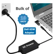 Dell AC Power Adapter 65W - HA65NS5-00 - 19.5V (1.7 A) 7.4mm + USB-C Adapter - Refurbished