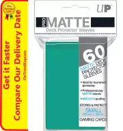 Ultra Pro Deck Protector Small Matte 60 Card Sleeves AQUA YuGiOh Vanguard