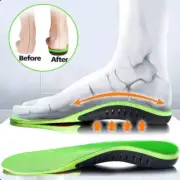 1/2X Orthotic Insoles High Plantar Flat Foot Arch Support Pad Insert Fasciitis
