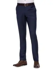 [Gibson] Rebellion Slim Fit Navy Wool Trouser F3614