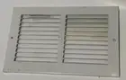 Hart & Cooley Ameriflow 10" x 6" Baseboard-Sidewall Return Air Grille 372W10x6