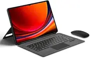 [Jarttarn] Keyboard Case Compatible with Samsung Galaxy Tab S9 Ultra 14.6 Inch,Multi-View Stand, Smart Keyboard Case with Trackpad and Mouse
