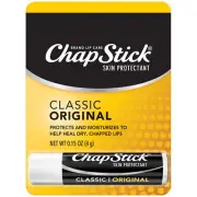 ChapStick Skin Protectant Lip Balm, Classic Original 0.15 Oz 305730701129VL