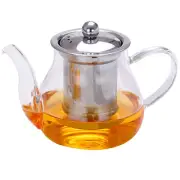 Teapot Automatic Coffee Machine Mini Cup Stainless with Lid Portable Kettle