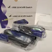 Jide Tech 4 Port VGA KVM Switch