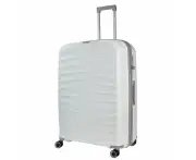 Rock Sunwave 79cm Large Expander Hardsided Luggage - White