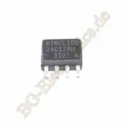 2 x AT24C128N-10SI2.7 128Kbit, 2-Wire Bus Serial EEPROM Atmel SO-8 2pcs