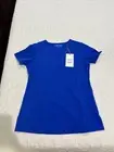 Mandela Scrub top Shirt Cobalt XXS NWT