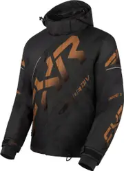 FXR CX 2025 Snowmobile Jacket, black-brown, Size L for Men Black Brown