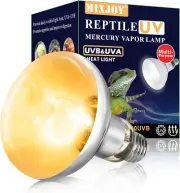 100W Reptile Heat Lamp Bulb Full Spectrum UVA UVB Sun Light for Reptile and Amph