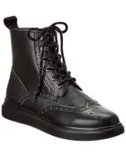 KARL LAGERFELD Side Zip Leather Boot