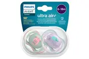 Philips Avent Ultra Air Soother 6-18 Month 2 Pack