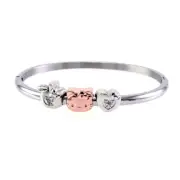 Sanrio Hello Kitty Bangle with Sterling Silver Charms - Sanrio Gift Collection