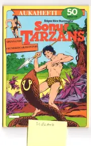 KORAK (SON OF TARZAN) AUKAHEFTI ICELANDIC COMIC 1979 ICELAND E R BURROUGHS