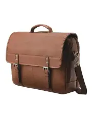 [Samsonite] Classic Leather Flapover in Cognac