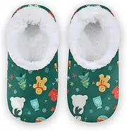 [Caihoyu] Kids Girls Boys Slippers Coral Fleece Non-Slip Lightweight House Shoes Indoor Outdoor Winter Bedroom