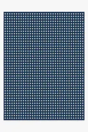 275' x 365' | Machine Washable Runner Rug | Kid & Pet Friendly | Indoor Rug | Adde Navy Outdoor Rug | Ruggable
