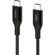 Belkin BoostCharge 1m 240W USB-C to USB-C Cable (Black)