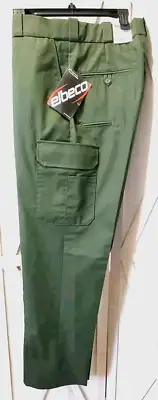 Elbeco Men's ADU RipStop Uniform Cargo Army Green Khaki Pants Size 35 x 33, NWT