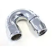 Aeroflow 880 Elite Series Full Flow Cutter Swivel 180° Hose End -10AN, AF886-10