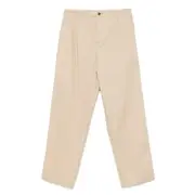 [Myths] Myths Pleat-detail Tapered Trousers 48 IT NEUTRALS