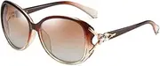 [ELEGANTE] Sunglasses for Women Fashion Ladies Shades Wrap Frame Trendy Stylish Sun Glasses UV Protection