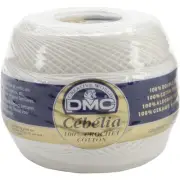 DMC/Cebelia Crochet Cotton Size 20-White 167G 20-BLANC