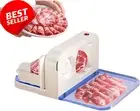 Electric Foldable Meat & Food Slicer 150W Adjustable Thickness for Bread, Cheese