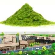 Enhance Your Model Train Scenery with 500g of Yellow Green Grass Powder