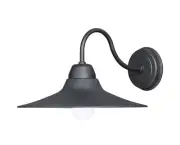 Maxim 10114 Dockside 9" Tall Outdoor Wall Sconce - Black
