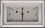 1957 Chevy belair classic instruments gauge clock white face black needles