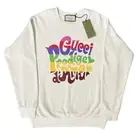 Gucci New With Tags Gucci Prodige D’Amour Off-White Logo Sweatshirt