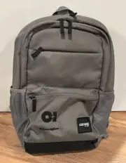 NEW Case Logic 18" x 12" x 6" Laptop Computer Backpack O-I Glass Logo gray black