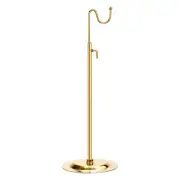 Purse Display Stand Adjustable Tabletop Single Hook Handbag Rack - Gold