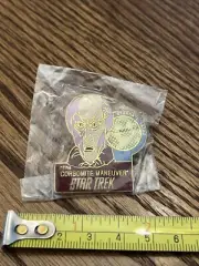 Star Trek TOS Episode 3 Pin "The Corbomite Maneuver" Hollywood Pins Co, 1990 NEW