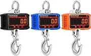 [JAJAJ] Industrial Digital Crane Scale Industrial Hanging Scale, 1500kg/1000kg/500kg Crane Scale, With 65ft Remote Control Heavy Duty LED Digital Hook Weighing Scales for Farm,Livestock,Factory,Construction(5
