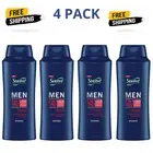 (Pack of 4) Suave Men 2 in 1 Thick & Full Shampoo Plus Conditioner 28 fl oz