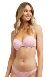 All About Eve - Womens Blakely Cheeky Hi Cut Pant (Pink)