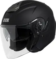 IXS 92 FG 1.16, open face helmet , color: Matt-Black , size: M