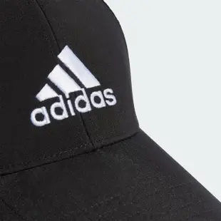 【adidas 愛迪達】帽子 老帽 平紋 吸濕排汗(男/女 白 II3552 黑 IB3244)