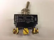 DPDT ON-(ON) MomentaryToggle Switch **New** 125V 15 Amp