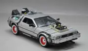 Welly 1:24 Delorean Time Machine Back to the Future Part 3 Diecast Model Car